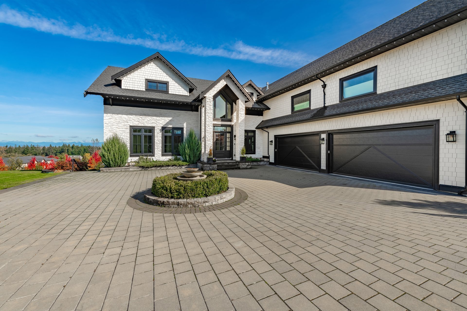 Beautiful completed driveway